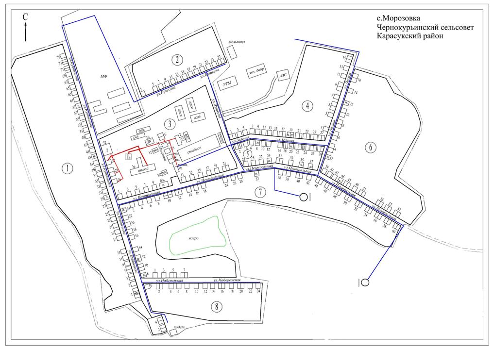 Карасукский сельсовет. Схема водоснабжения Савкинский сельсовет. Чернокурьинский сельсовет. Морозовка Карасукского района. Схема водопроводных колонок в Кудымкаре.